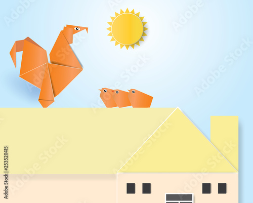 Happy father's day greeting card.