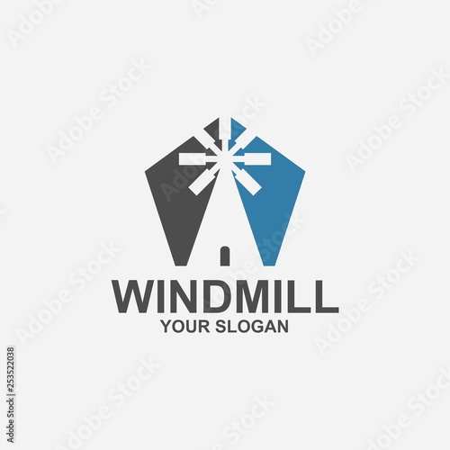 windmill logo template