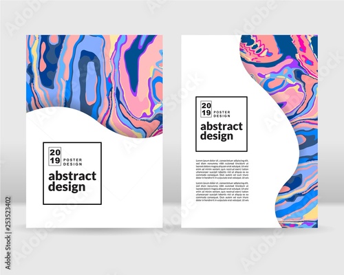 Abstract poster background. It can be used for posters, cards, flyers, brochures, magazines and any kind of cover. EPS 10