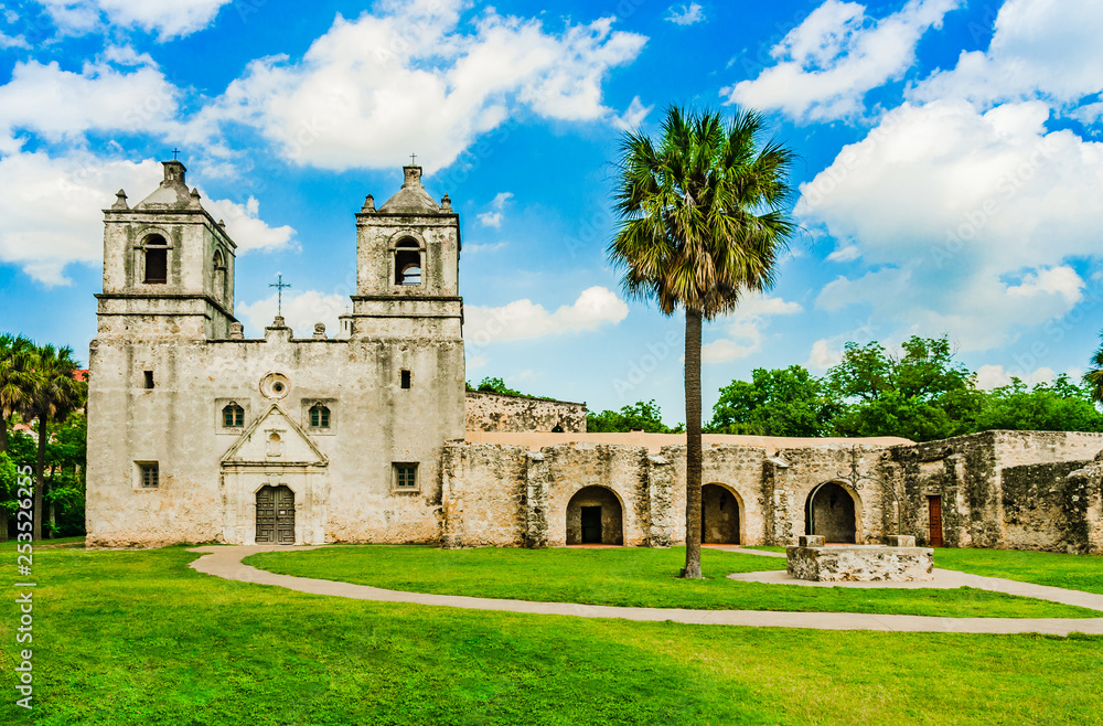 Mission Concepcion in San Antonio Texas