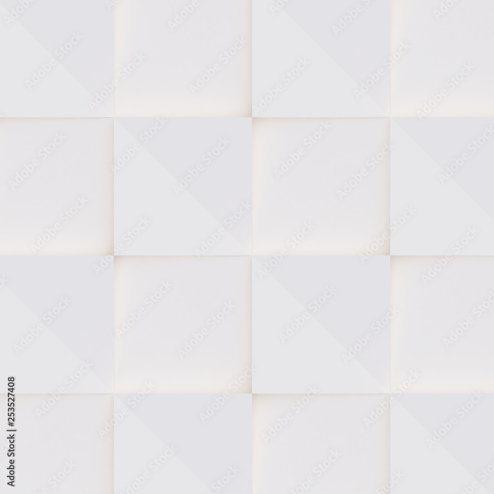 3D pattern made of white and beige geometric shapes, creative background or wallpaper surface made of light and shadow. Futuristic seamless decorative abstract texture design, simple graphic elements 3D pattern made of white and beige geometric shapes, creative background or wallpaper surface made of light and shadow. Futuristic seamless decorative abstract texture design, simple graphic elements