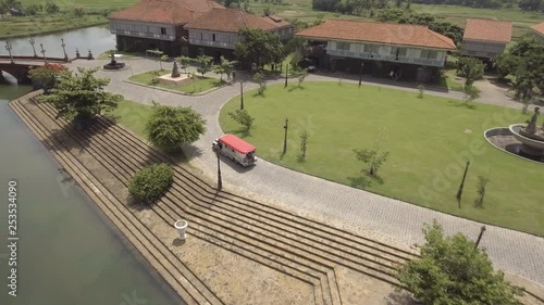 Aerial Footage of Las Casas Filipinas De Acuzar photo