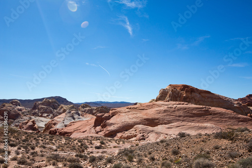 Valley of Fire State Park in Nevada  USA