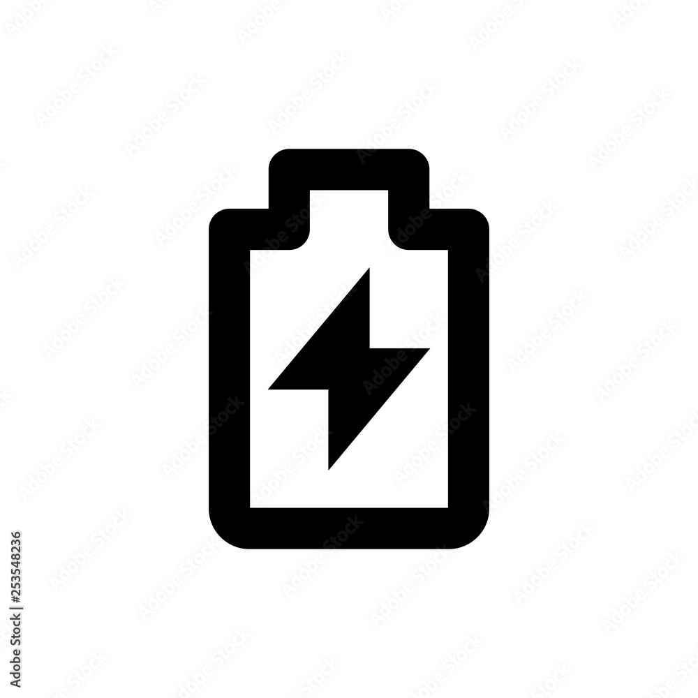 Electric charge icon. Power sign Electric charge icon. Power sign