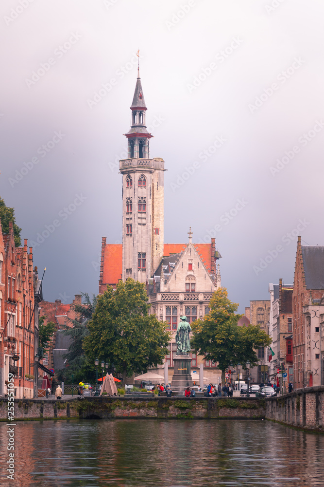 Fototapeta premium View from Bruges, Flanders.
