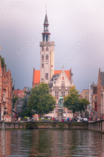 View from Bruges, Flanders.