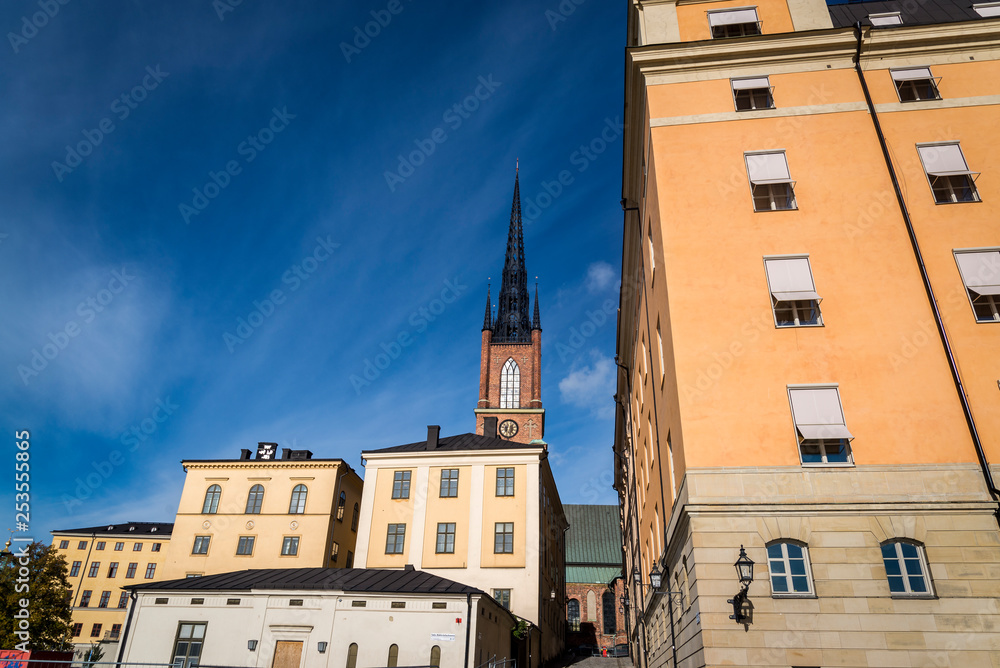 Riddarholmen church, the burial church of the Swedish monarchs, Stockholm, Sweden