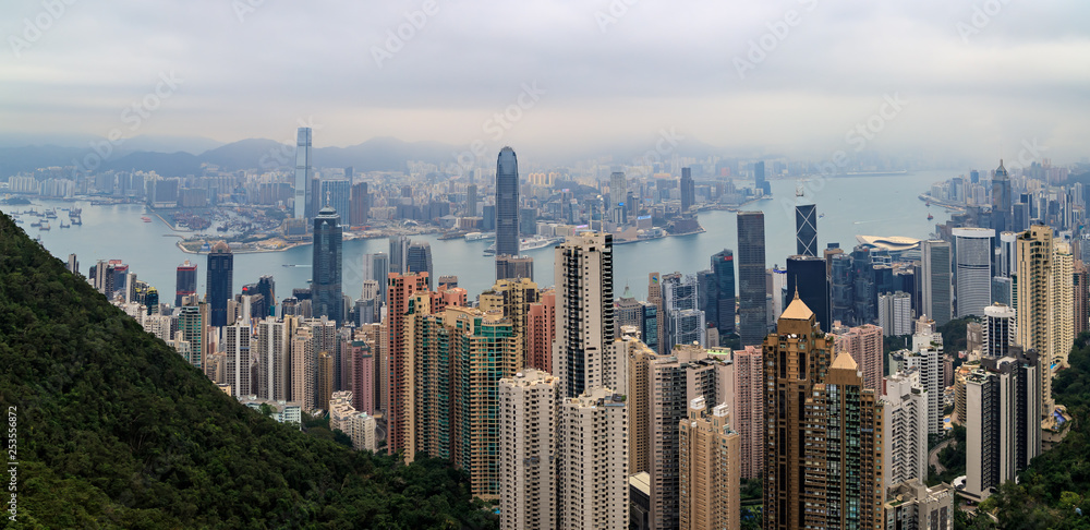 Hong Kong. Victoria Bay