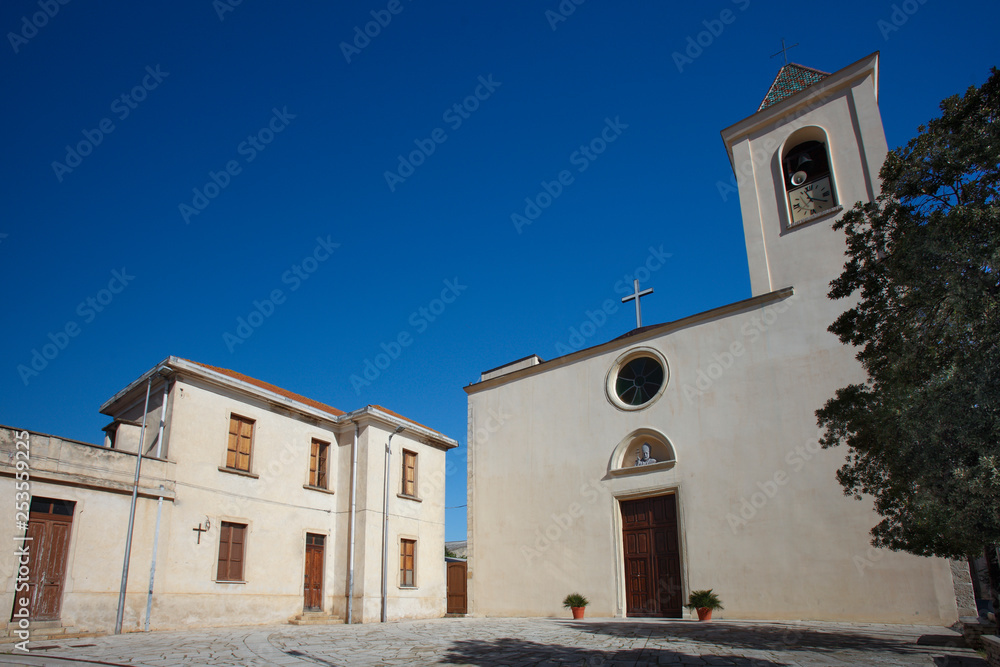 Chiesa San lucifero  - Vallermosa - cagliari- Sardegna