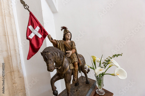 Statua Santo Chiesa Nostra Signora del pilar  - Villamassargia - Sulcis- Sardegna photo