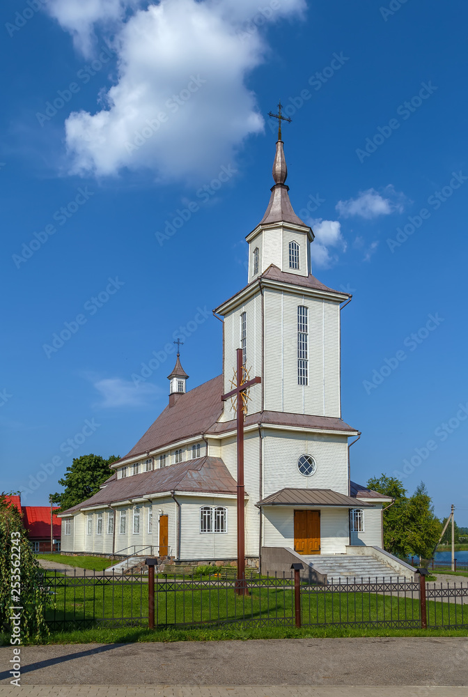 Church in Dukstas, Lithuania