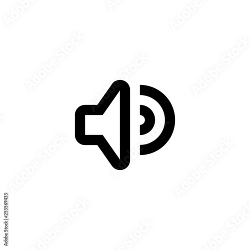Free Download Volume icon. Music sound sign - GFXLoad