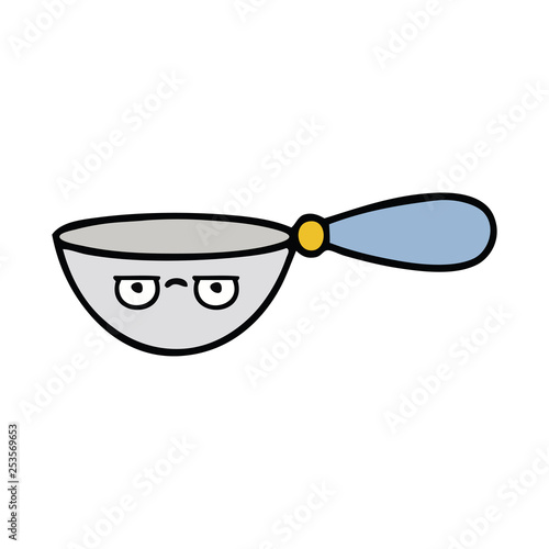 cute cartoon measuring spoon