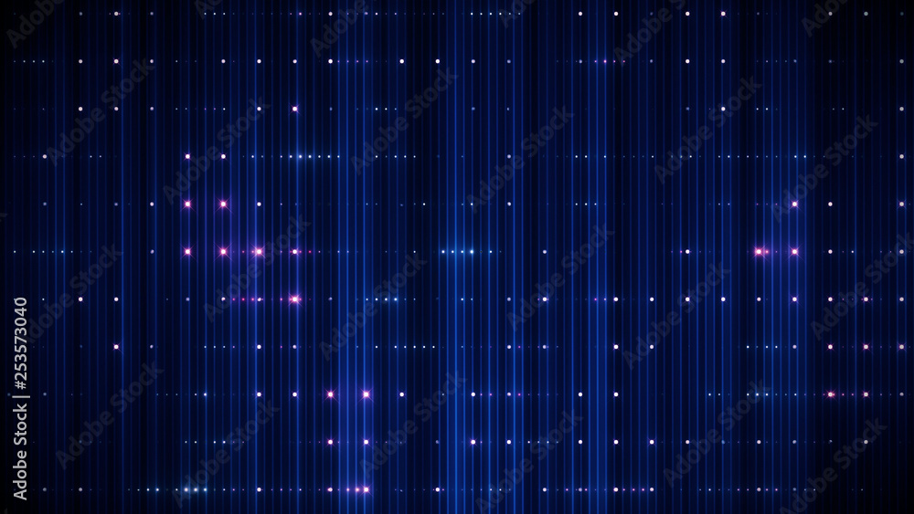 3d render Led Red and Blue background shine Stock Illustration | Adobe