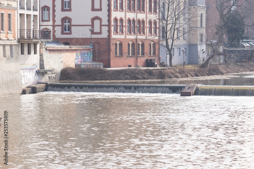 Urban layout of the Old Town in Opole photo