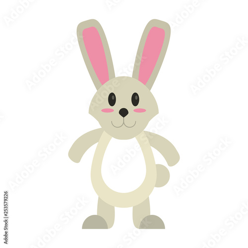 Cute rabbit cartoon © Jemastock