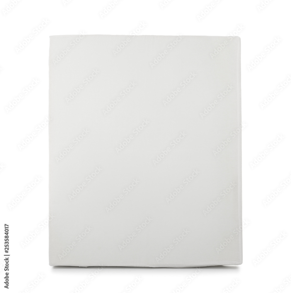 Modern comfortable orthopedic mattress isolated on white Modern comfortable orthopedic mattress isolated on white