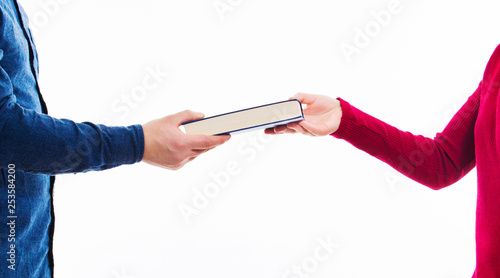 Obraz na plátne book swap