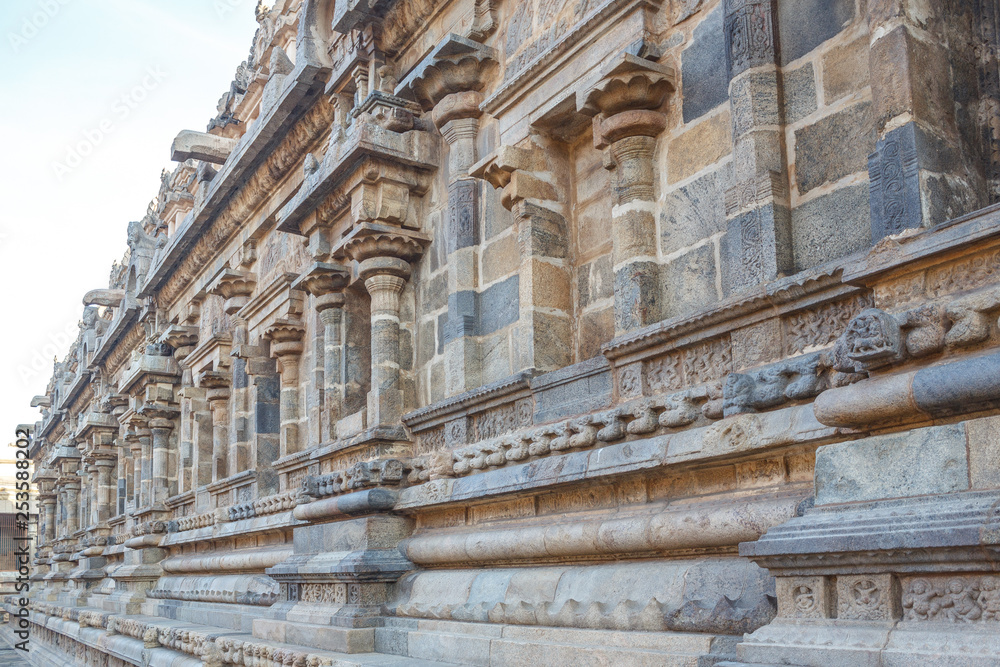 Airavateswara temple constructed by the Rajaraja Chola II in the 12th century AD. The temple is a recognised UNESCO World heritage monument Kumbakonam,Darasuram,Tamilnadu,india