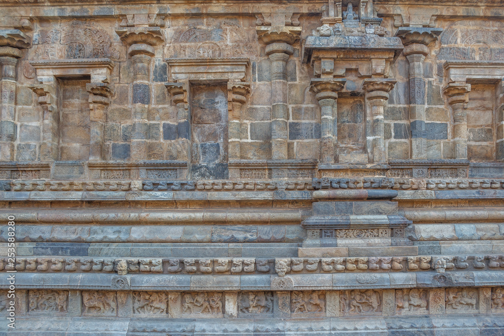 Airavateswara temple constructed by the Rajaraja Chola II in the 12th century AD. The temple is a recognised UNESCO World heritage monument Kumbakonam,Darasuram,Tamilnadu,india