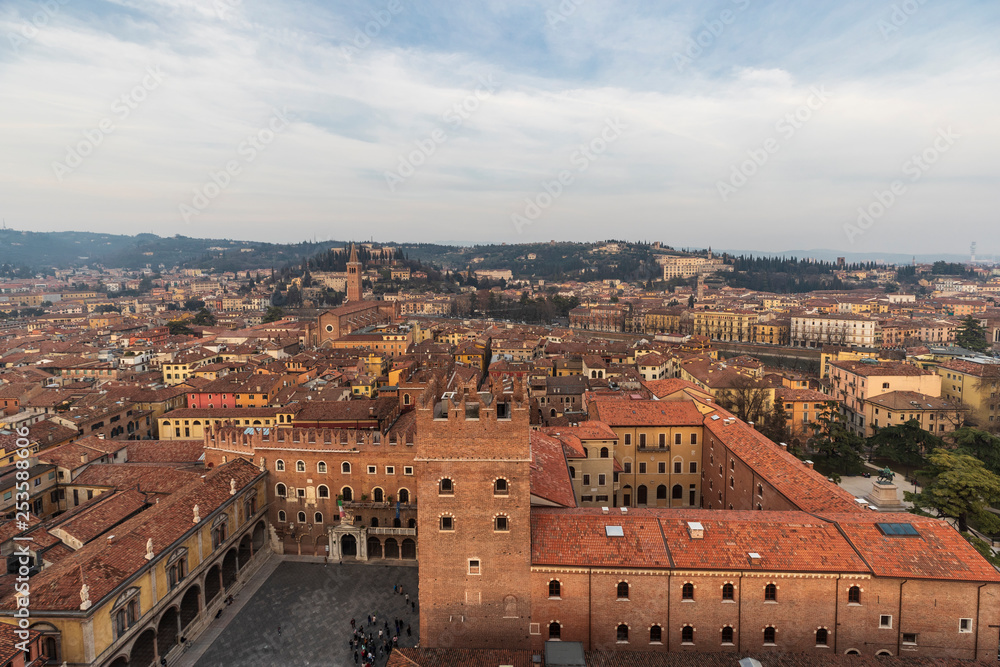 The City of Verona / View from Lamberti's tower