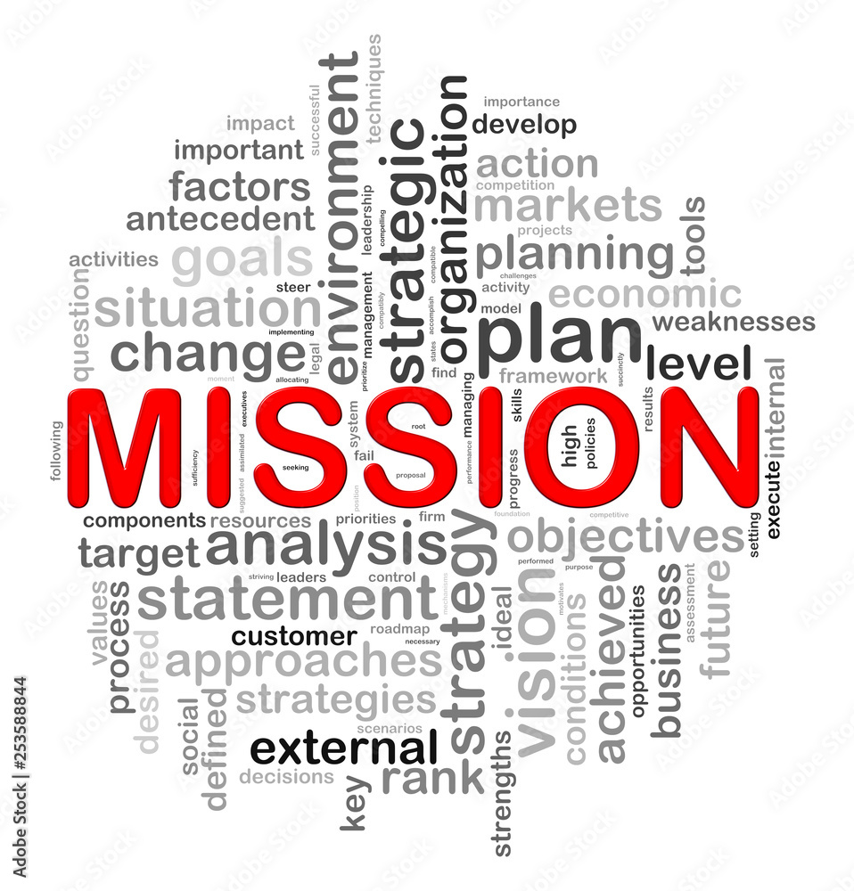 Circular design mission word tags