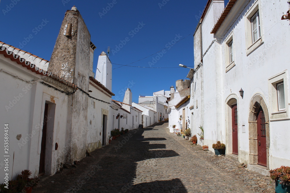 Typical streets of Portugal, EvoraMonte