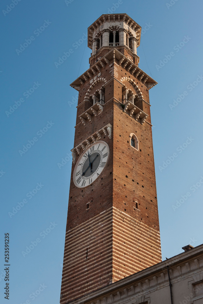 The City of Verona / Lamberti's tower