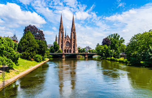 St. Paul's Church in Strasbourg, Alsace, France