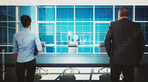 Business office, 3d rendering