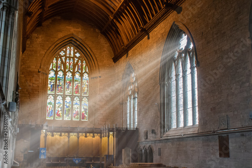 interior of catholic church