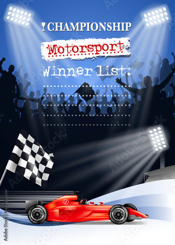 motorsport finishing