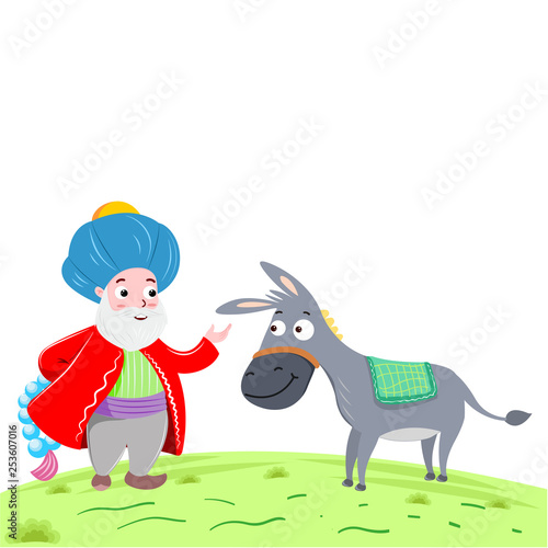 Nasreddin Hodja illustration