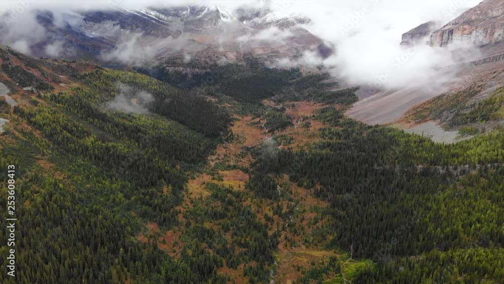 4k aerial mountain valley forest clouds 4k aerial mountain valley forest clouds