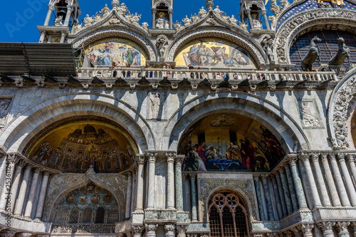 Italy, Venice, St Mark's Basilica, LOW ANGLE VIEW OF A BUILDING