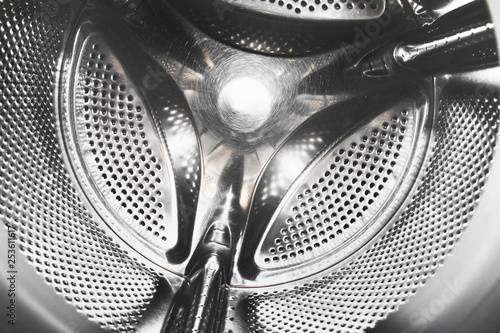 Close-up washing machine drum © Stasiuk