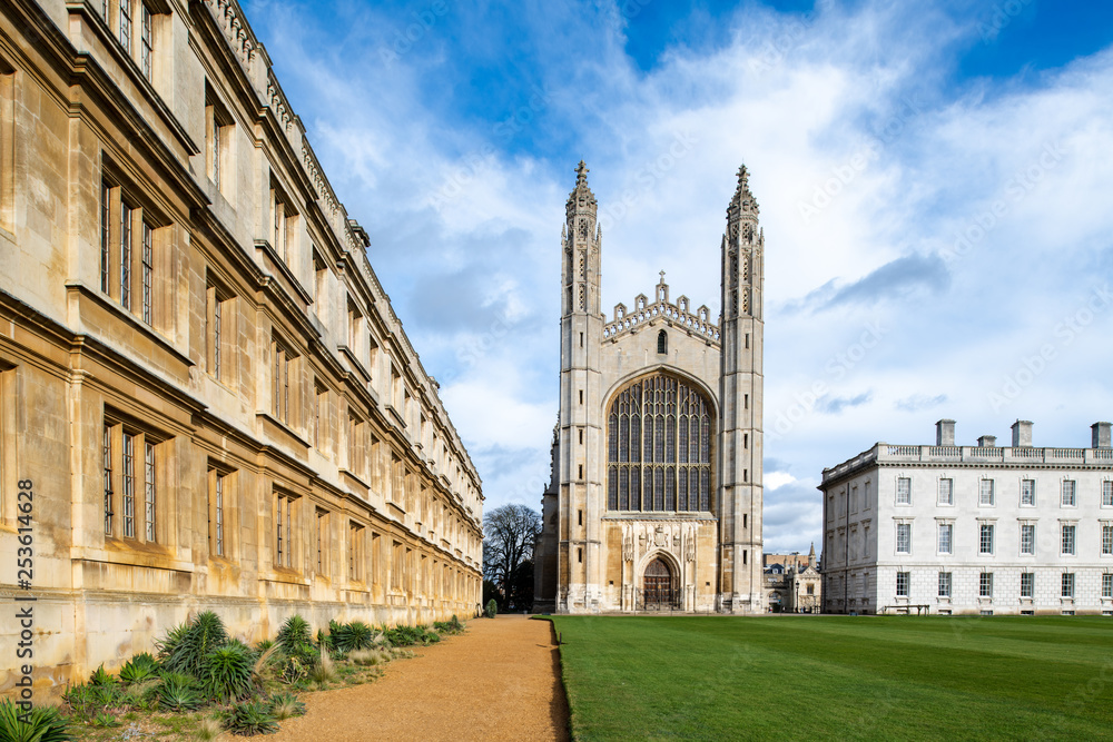 The famous King's College in Cambridge, UK