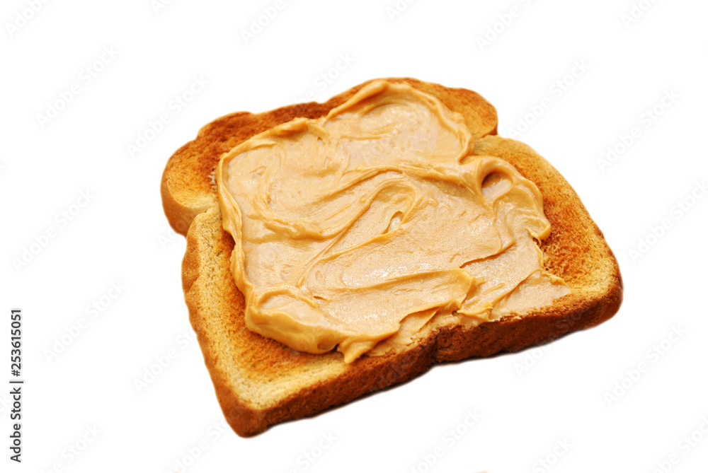 Peanut Butter on Toast Stock Photo Adobe Stock