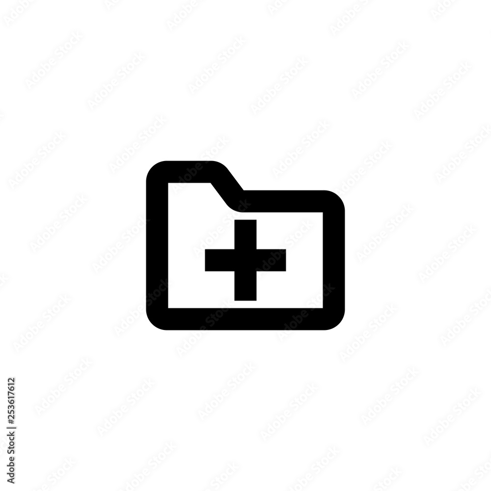 Fototapeta premium Folder icon. Web archive sign