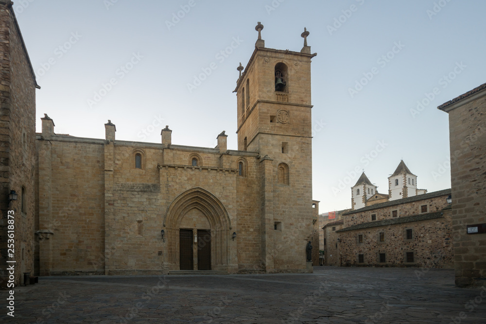 Co-catedral de Santa Maria, in Caceres