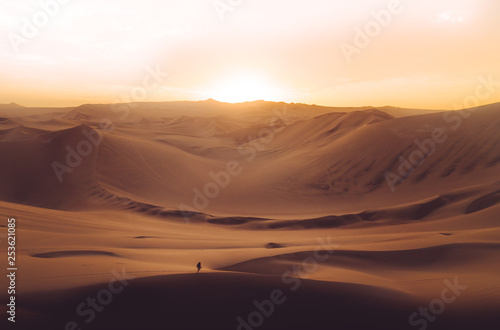 Desert Sunset drone