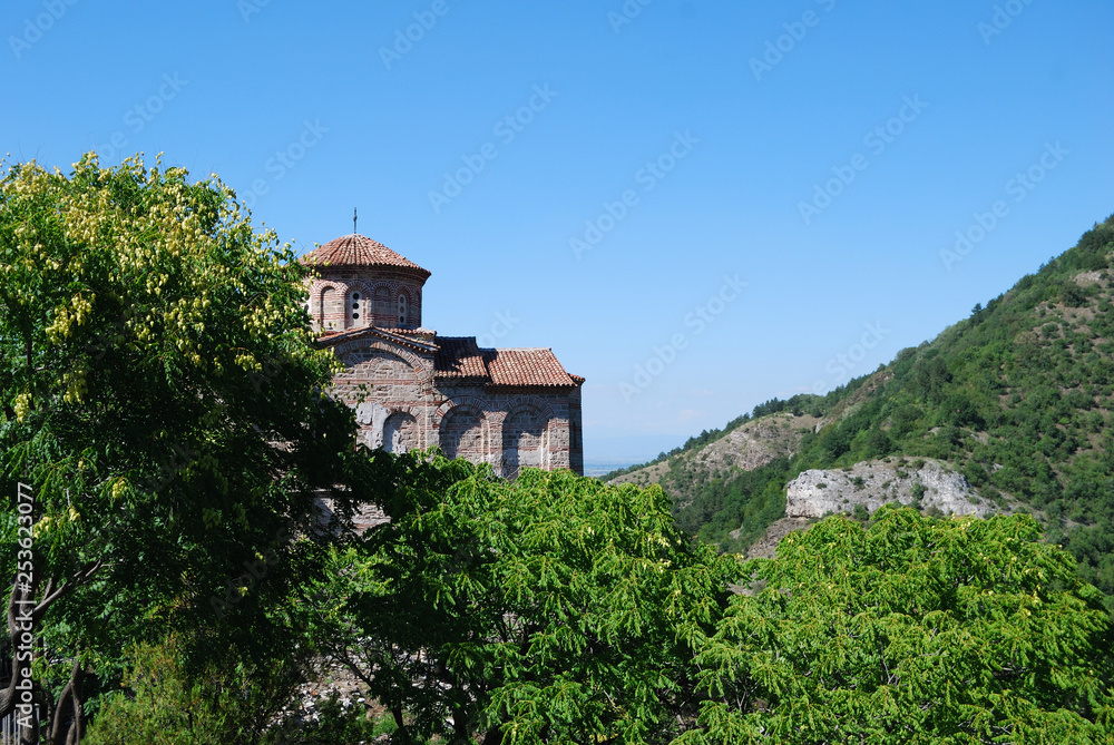 The fortress of the Bulgarian Tsar Ivan Assen II - located near Asenovgrad, Bulgaria.