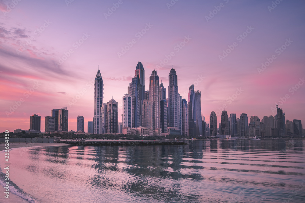 Dubai City Sunrise