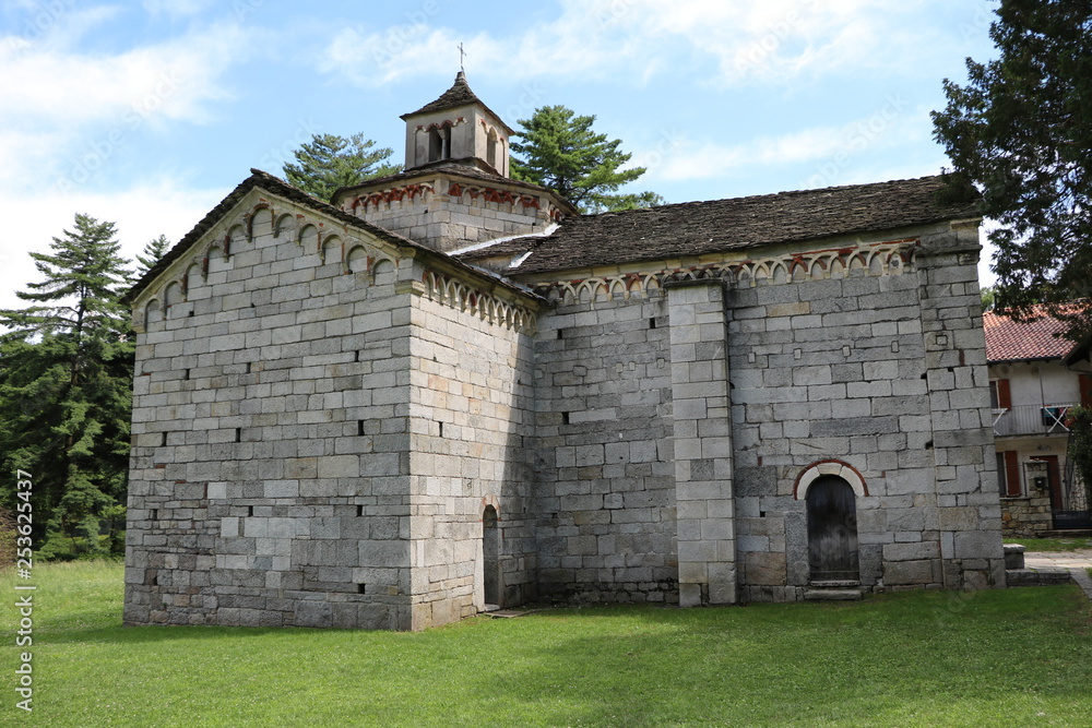 Church of San Giovanni Battista nearby Lago di Mergozzo, Italy