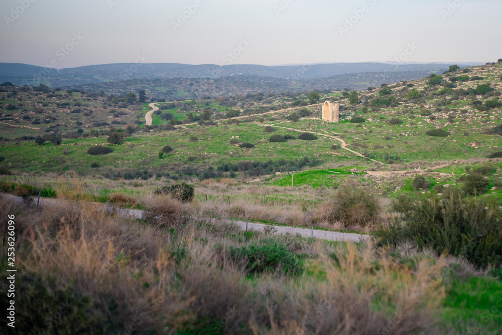 view of the village