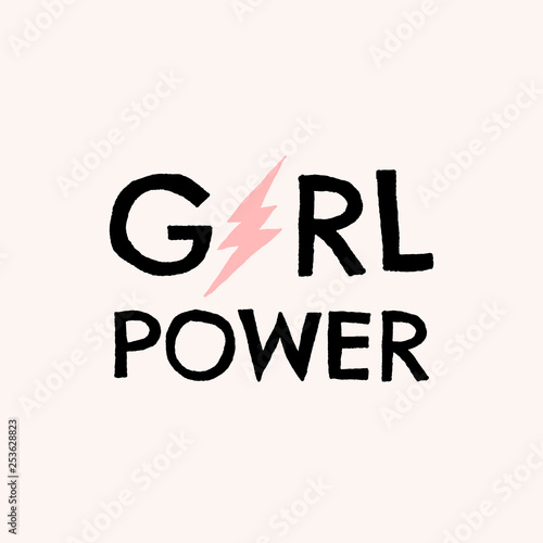 GRL PWR Typographic Design