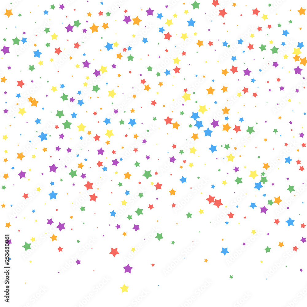 Festive confetti. Celebration stars. Joyous stars Festive confetti. Celebration stars. Joyous stars