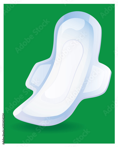 sanitary napkin vector design