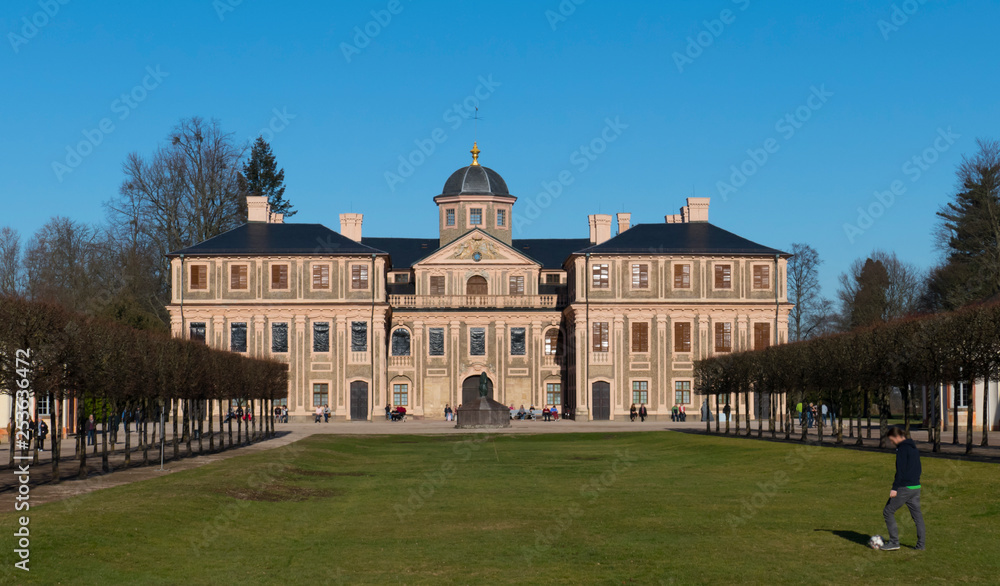 Historisches,  Schloss Favorite bei Förch, Rastatt im Schwarzwald