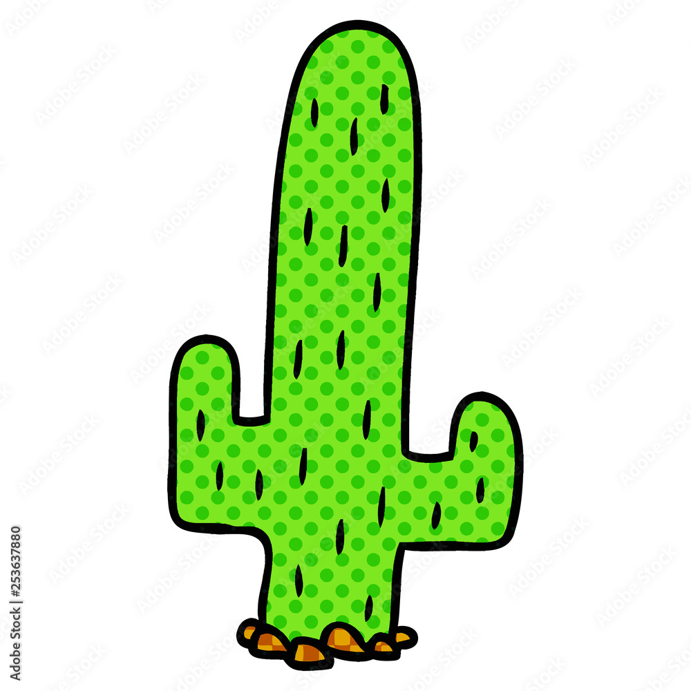 cartoon doodle of a cactus cartoon doodle of a cactus